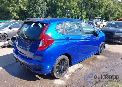 2018 Honda Fit Sport из США, поврежденный, VIN 3HGGK5H63JM723646